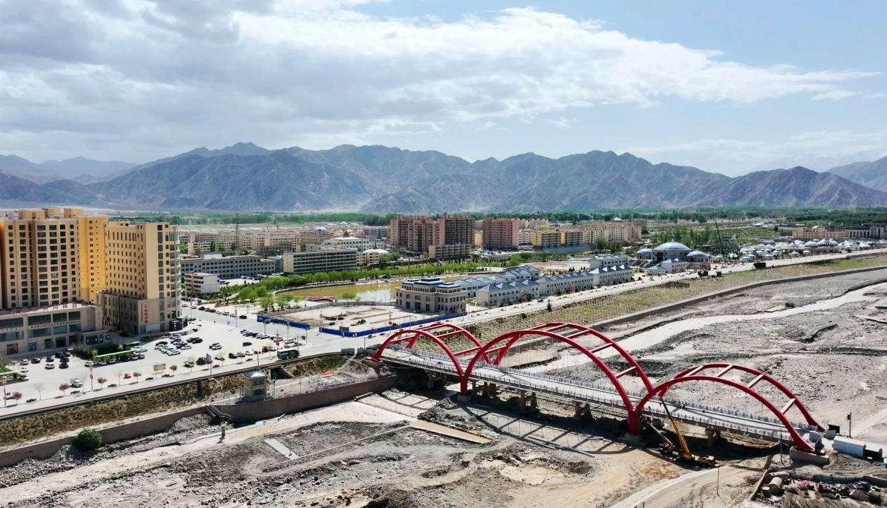 肃北河西区域市政基础设施提升改造项目有序推进(图1)