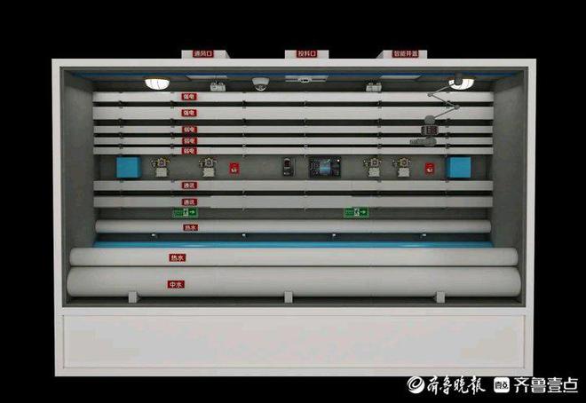 读懂济南｜管线住进“公寓”济南在地下十米建了座“城”(图2)