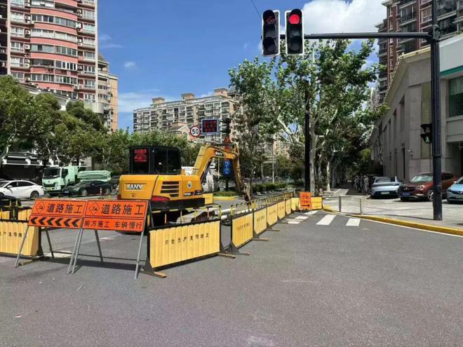 虹口回音壁｜曲阳路施工路面修复全面完成(图2)