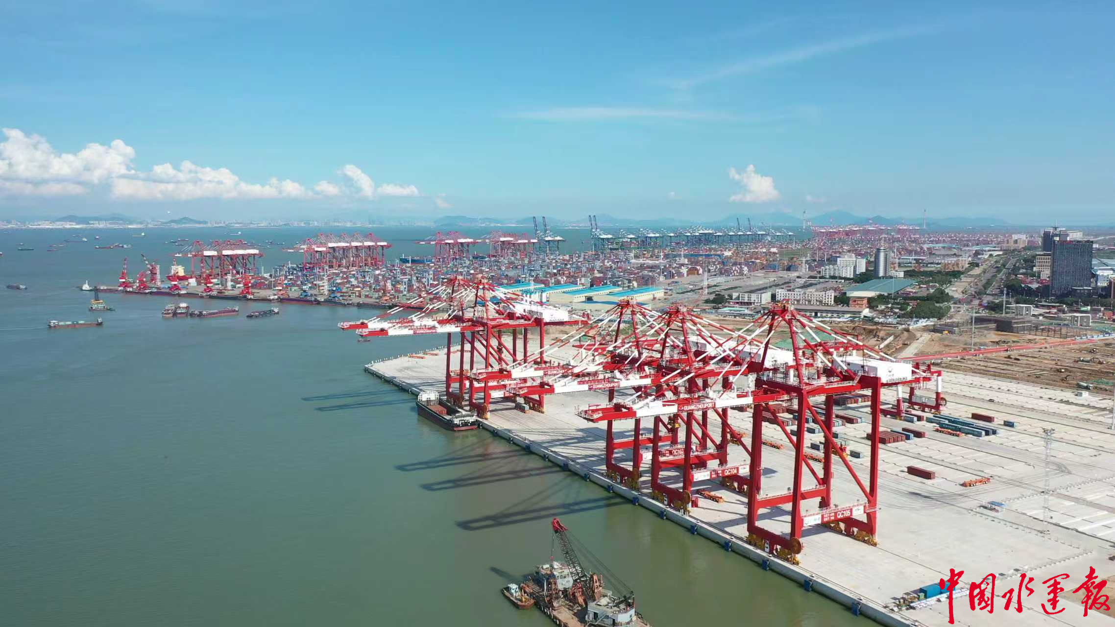 在高质量共建一带一路和美丽中国建设中打造绿色标杆工程中交四航局绘就绿色发展新画卷(图2)