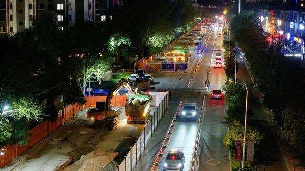 地下“提质” 地上“焕新” 银川：城市更新点亮美好生活 科学规划疏通城市“血脉”(图2)