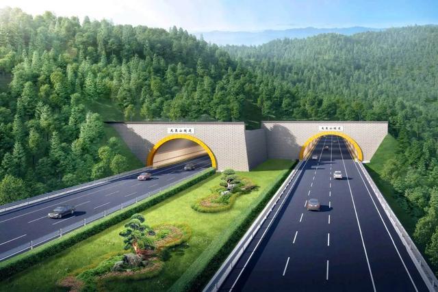 成渝高速扩容项目新进展 龙泉山隧道进洞施工(图2)