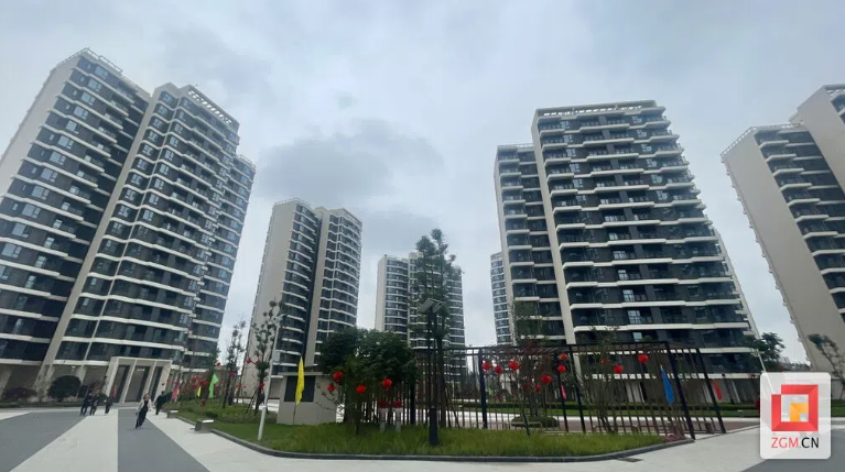 648户棚改群众喜圆安居梦！自贡沿滩区置美家园二期正式交付启用(图2)