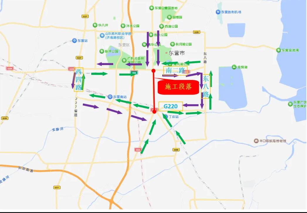 涉及垦利、利津、东营区！东营多条重点道路启动修复养护施工(图2)