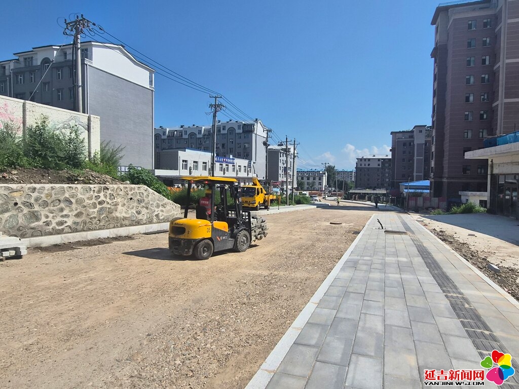 施工进入收尾阶段延吉东进街道路工程预计9月10日通车(图2)