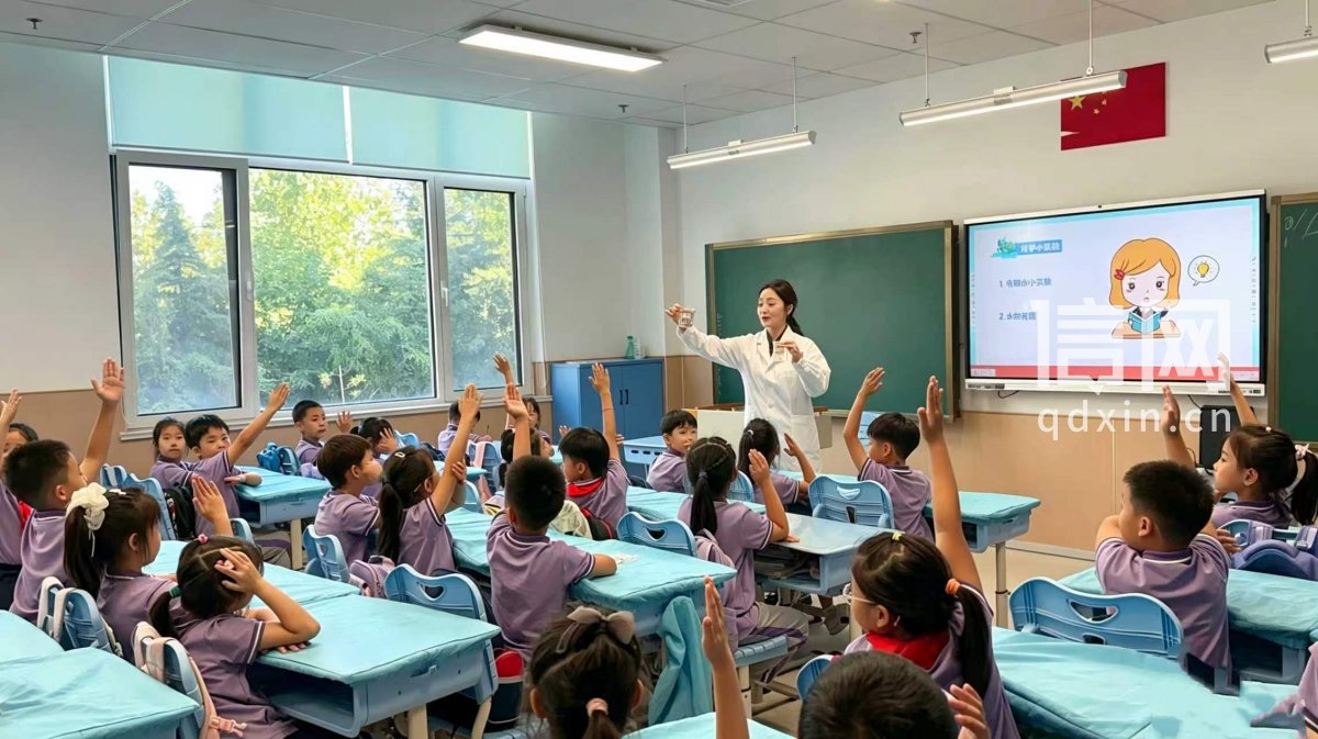 走进60所学校排查管网7公里青岛海润集团“水管家”护航开学季用水安全(图1)